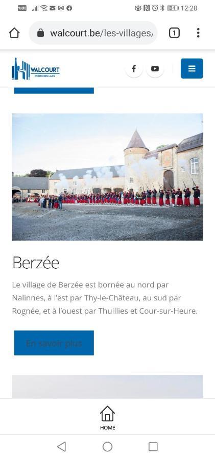 Maison d'hôte Les Notes Endormie Chambre Secrète Berzee Exterior foto